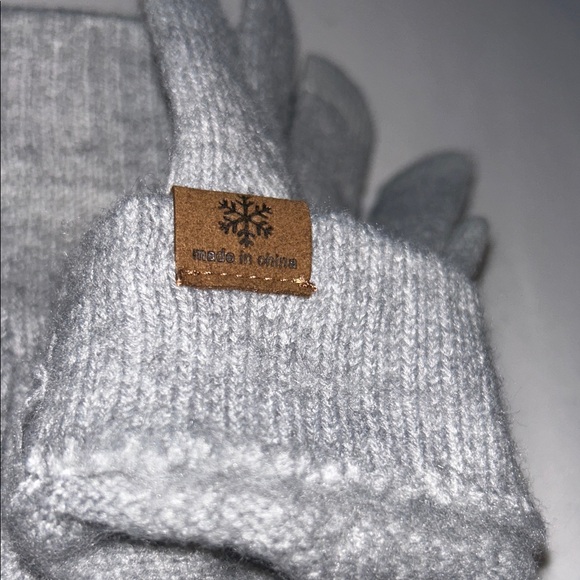 Reach Star Weave Design Thermal Knit Touch Screen  Set of 2 Gloves OSFA - Picture 10 of 16